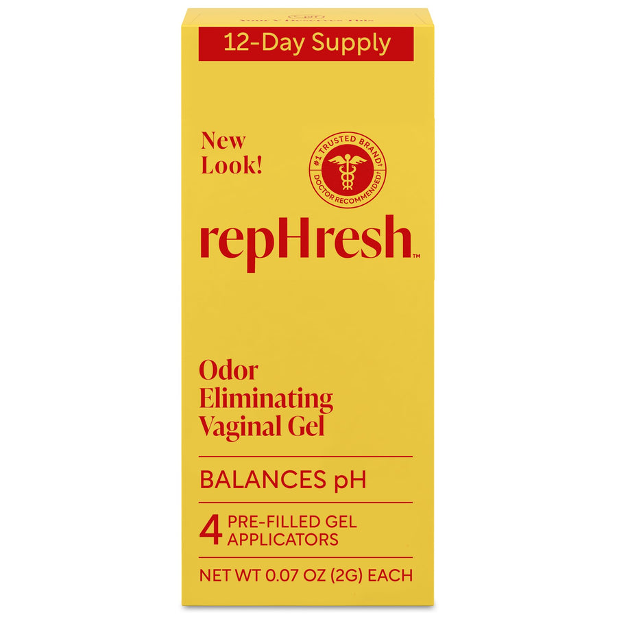 Rephresh Vaginal Gel, 0.07 oz, 4 Count