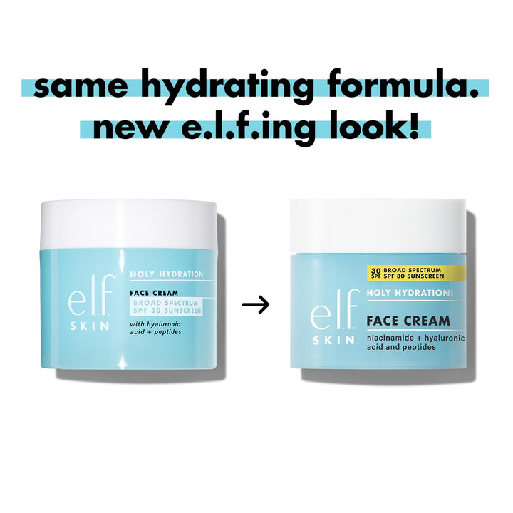 e.l.f. Holy Hydration Face Cream, SPF 30, 1.7 oz