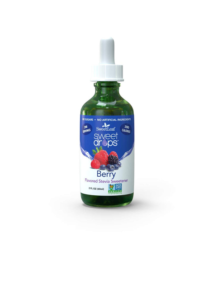 SweetLeaf Liquid Stevia Sweetener, Berry, 2 fl oz