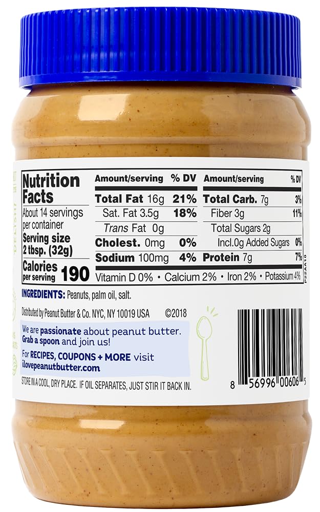 Peanut Butter & Co. Simply Smooth Peanut Butter Spread, 16 oz