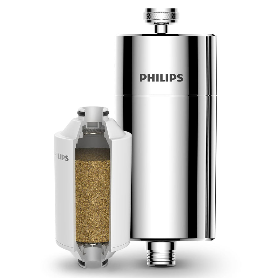 Philips Shower Filter, 3 Stage Filtration, Set