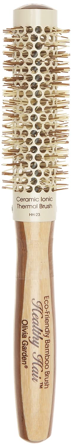 Olivia Garden Healthy Hair Bamboo Thermo-Ceramic Brush, 23/40 mm