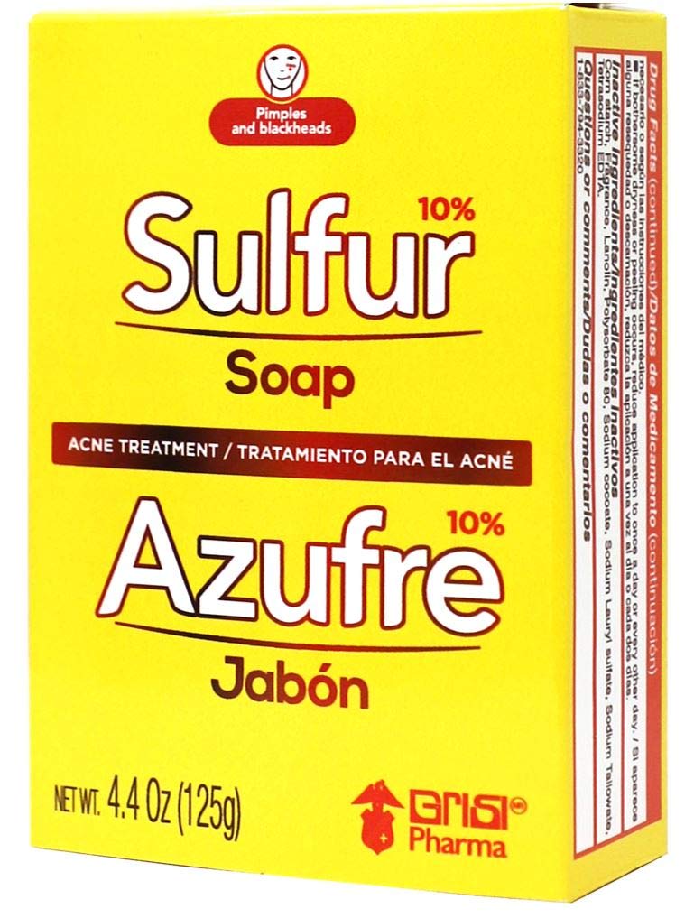 Biosulfur Acne Soap Bar, 4.4 oz