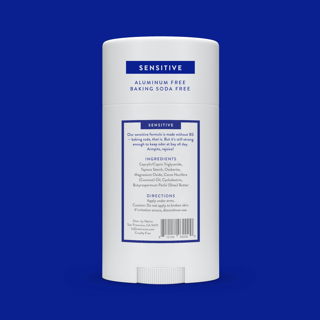 Native Sensitive Deodorant, Unscented