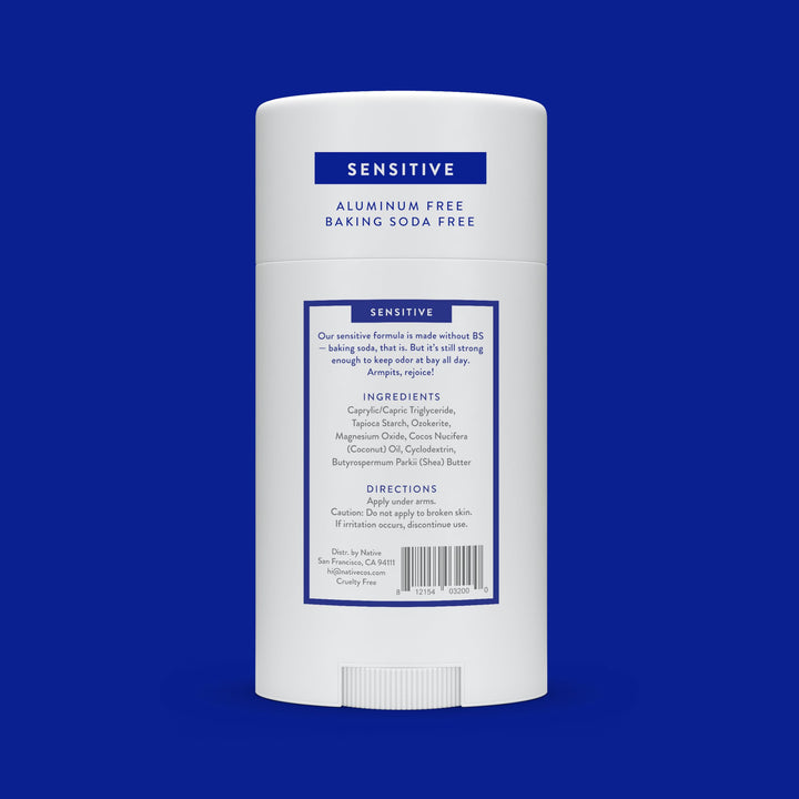 Native Sensitive Deodorant, Unscented