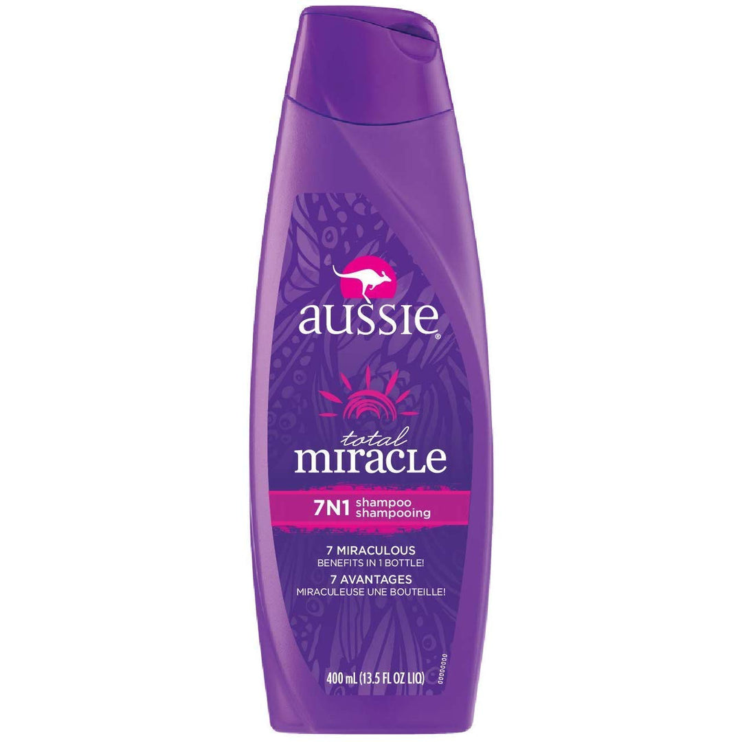 Aussie Total Miracle 7-in-1 Shampoo, 12.1 oz