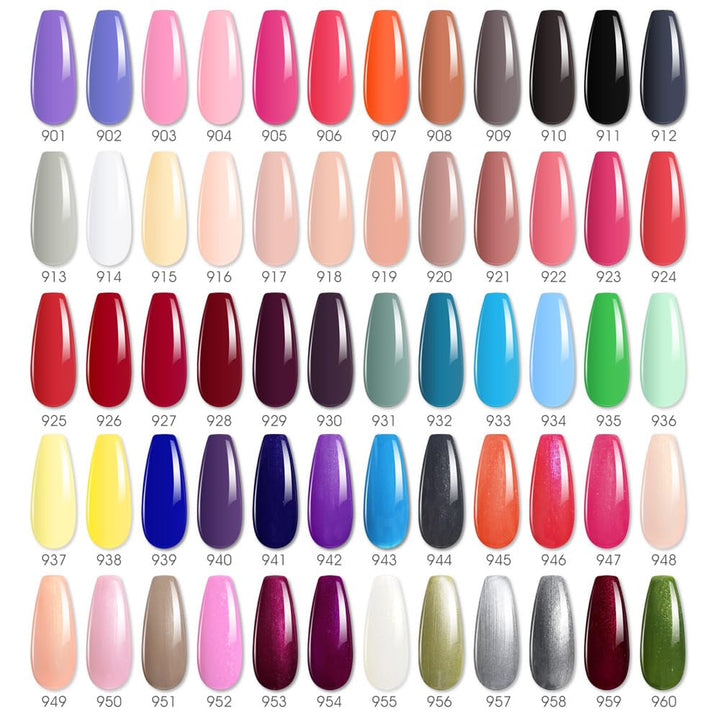 V Venalisa Gel Nail Polish Kit, VIP3 Set, 65 Count