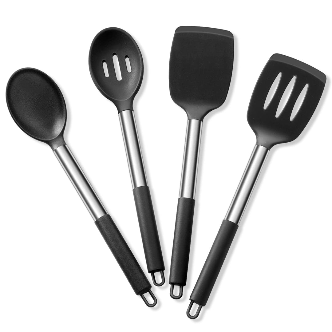 E-far Silicone Cooking Utensils Set, 4 Count