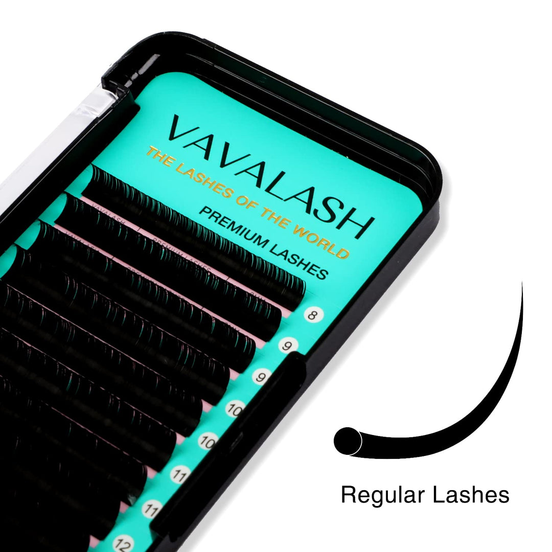 VAVALASH Eyelash Extensions, C Curl 0.15, 8-14 mm Mixed Tray