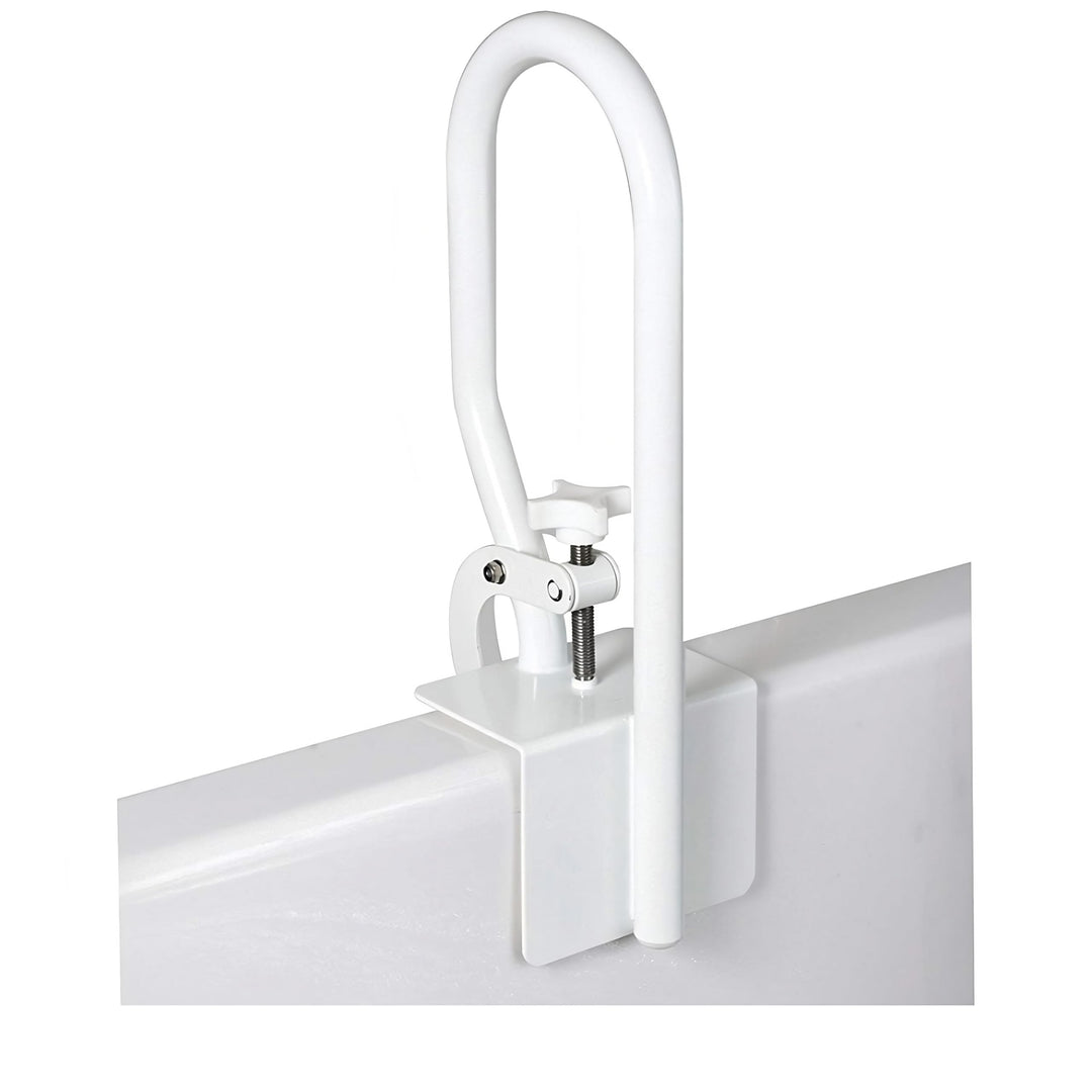 Carex White Bathtub Rail, 1 Count