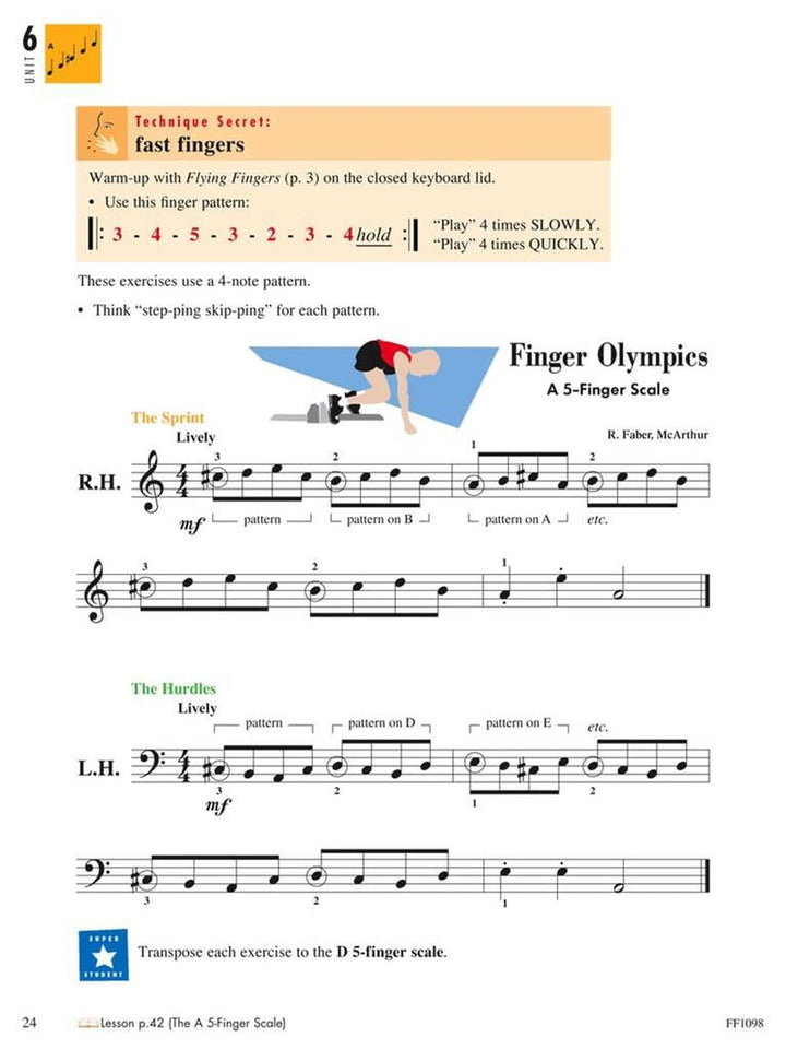Faber Piano Adventures Level 2A Technique & Artistry Book, 2nd Edition