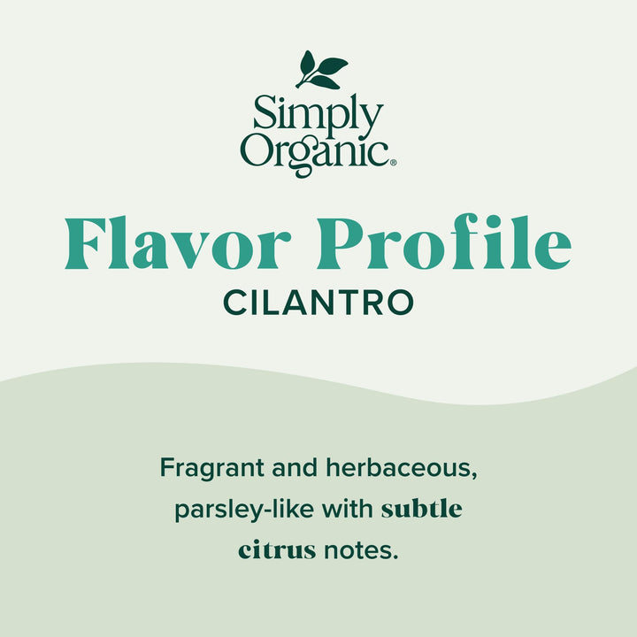 Simply Organic Cilantro, 0.78 oz