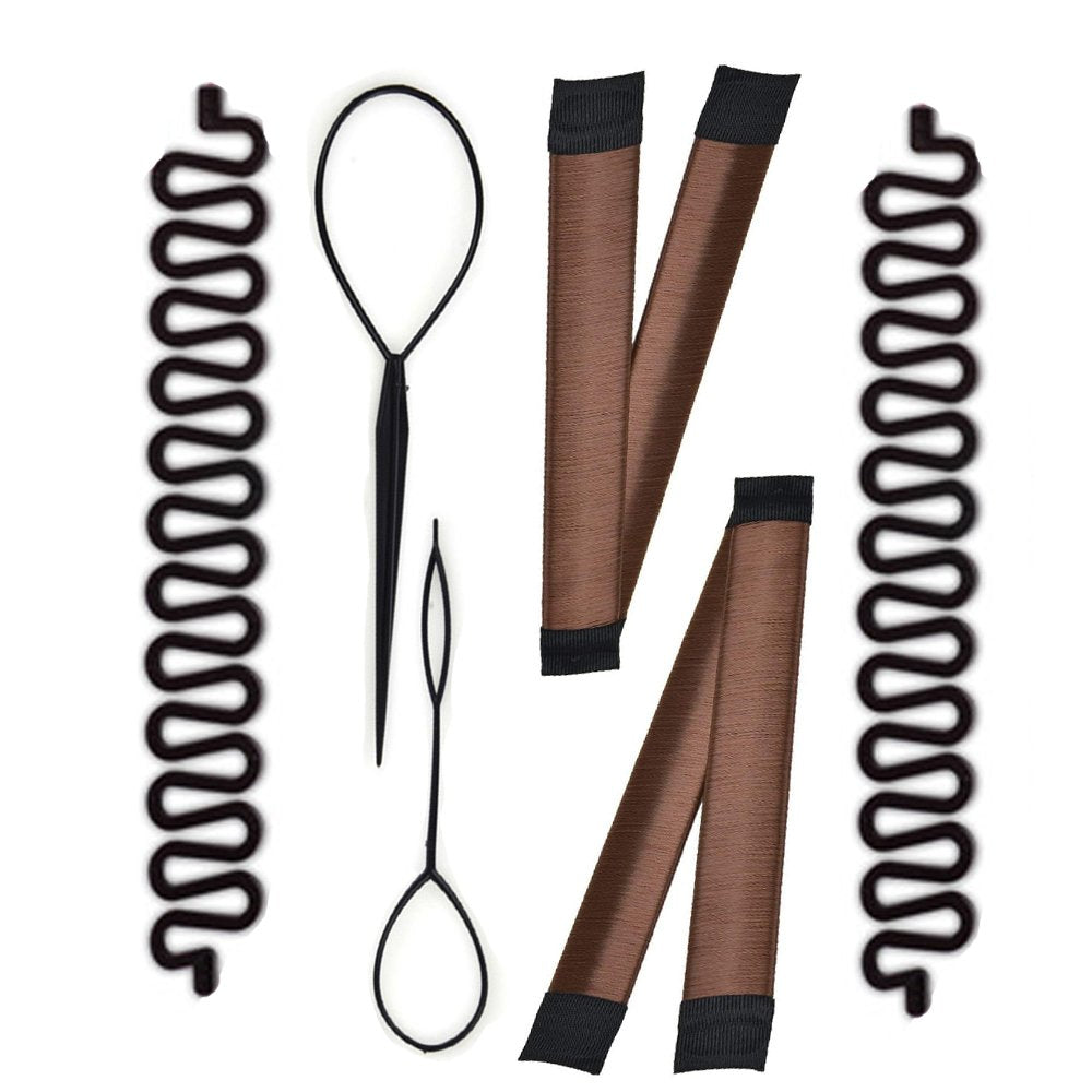 Semilyn Hair Braiding Tool Set, 3 Style, 6 Count