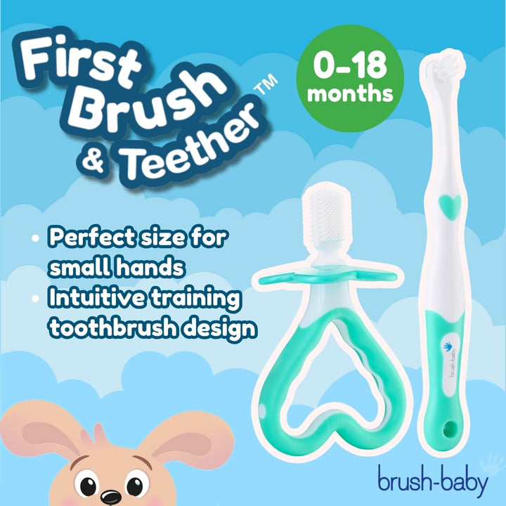 Brush Baby Firstbrush And Teether Set