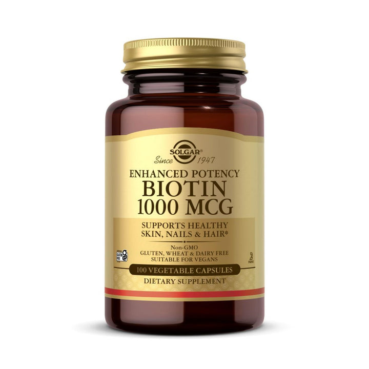 Solgar Biotin 1000 mcg, 100 Count