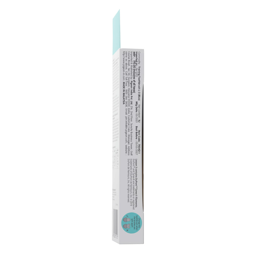 Pigeon Training Toothbrush, Blue