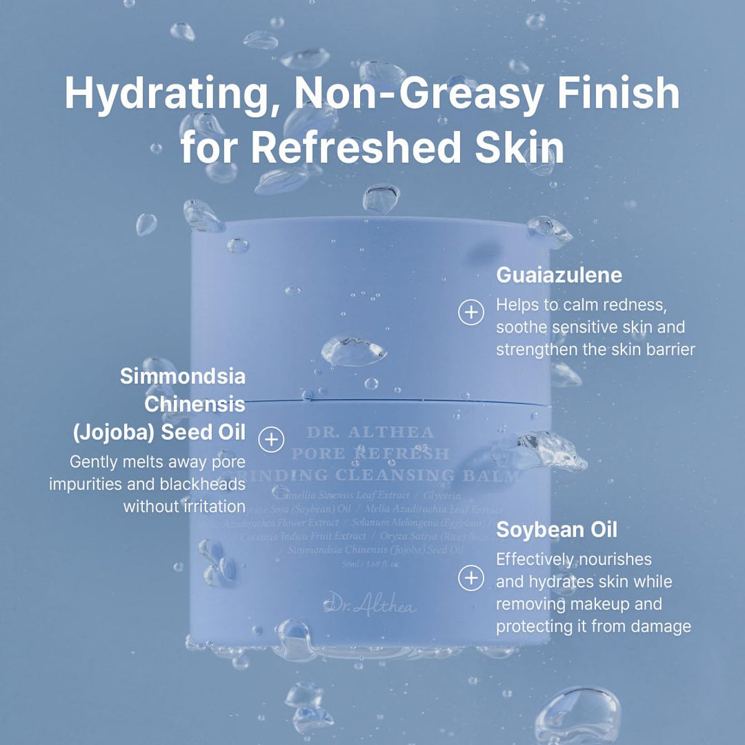 Dr.Althea Pore Refresh Grinding Cleansing Balm, 1.69 fl oz