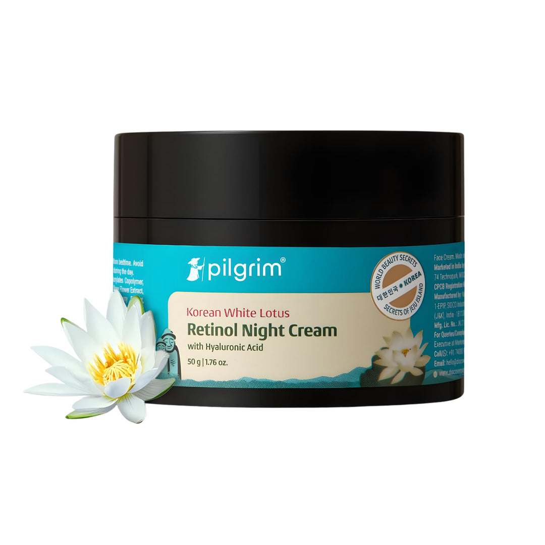 Pilgrim Korean Retinol Anti Aging Night Cream, 50 g