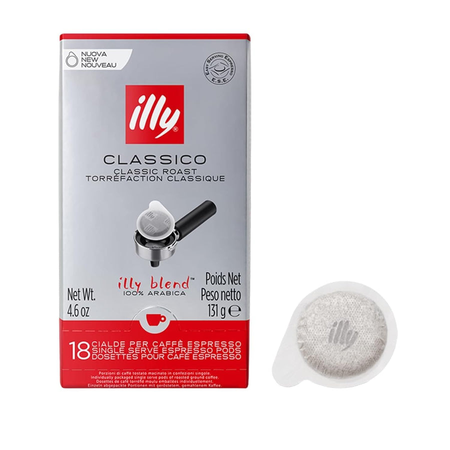 Illy E.S.E Espresso Pods, Medium, 18 Count