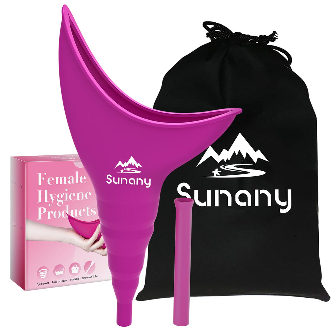 Sunany Female Urination Device, Fuchsia