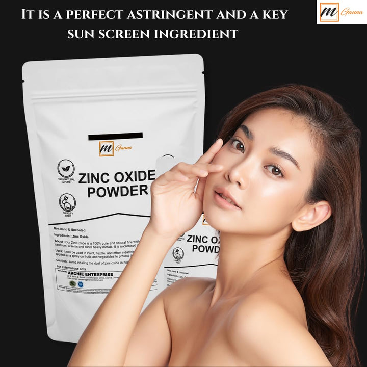 mGanna Zinc Oxide Powder, 227 g