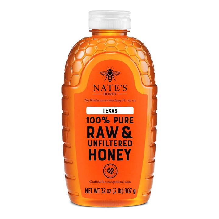 Nate's Honey Texas Honey, 32 oz