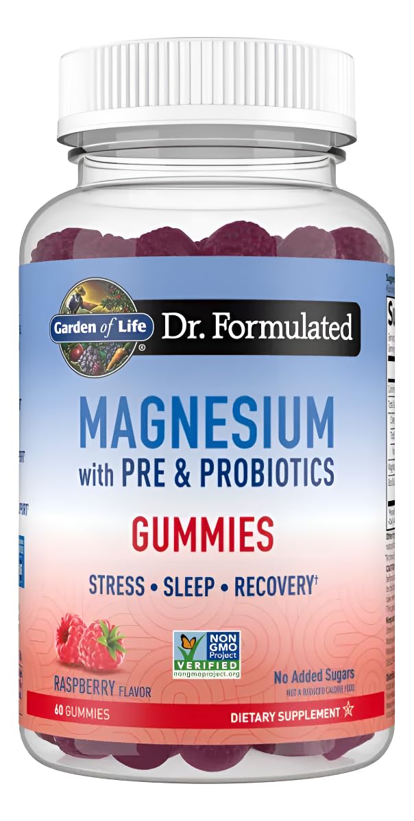 Garden of Life Dr Formulated Magnesium Gummies, Raspberry