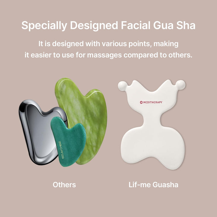 MEDITHERAPY Soksal Guasha Ceramic Body Massager
