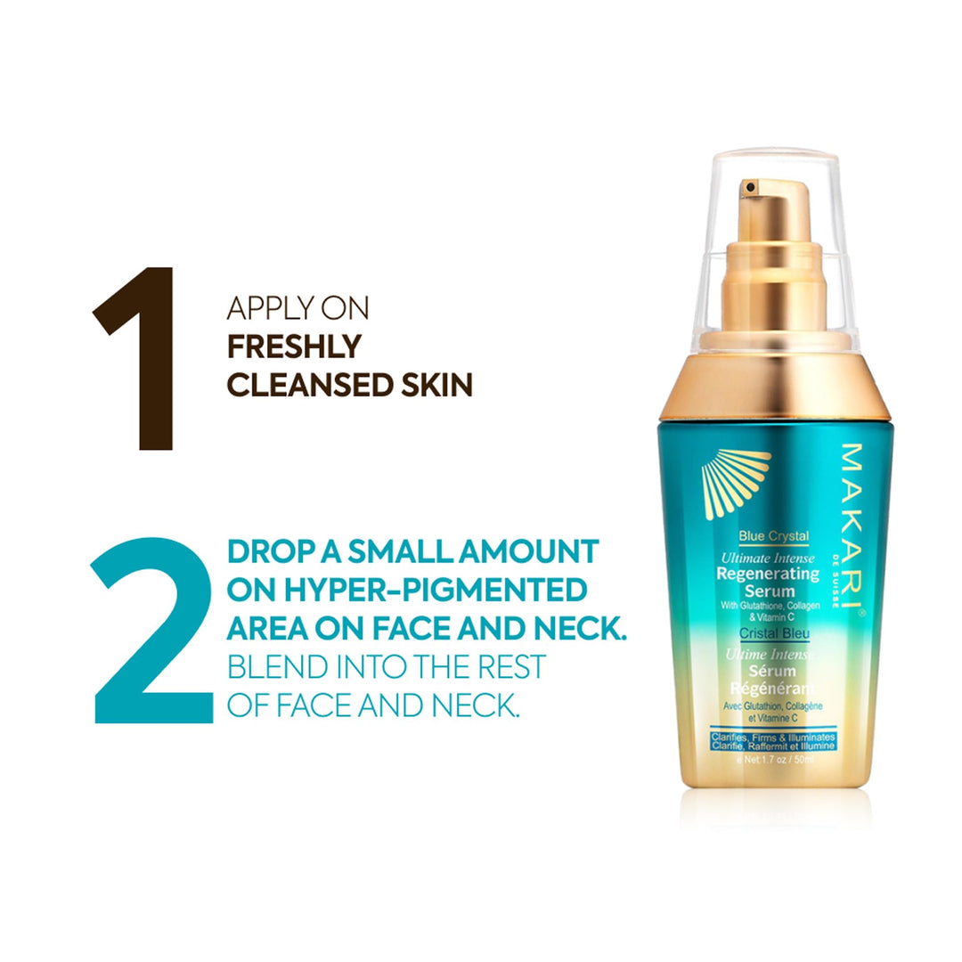 Makari Ultimate Intense Blue Crystal Regenerating Serum, 50 ml