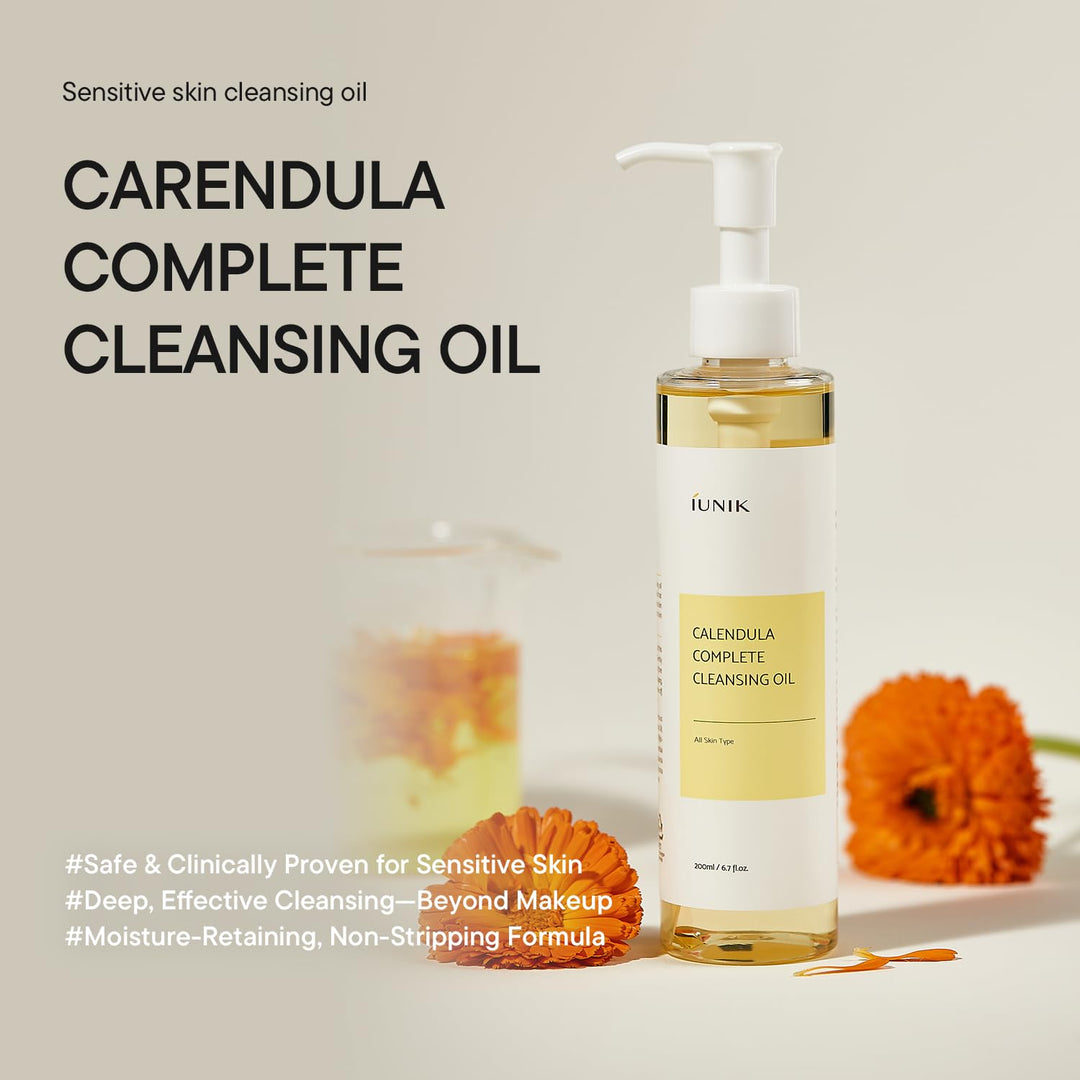 IUNIK Calendula Complete Cleansing Oil, 200 ml