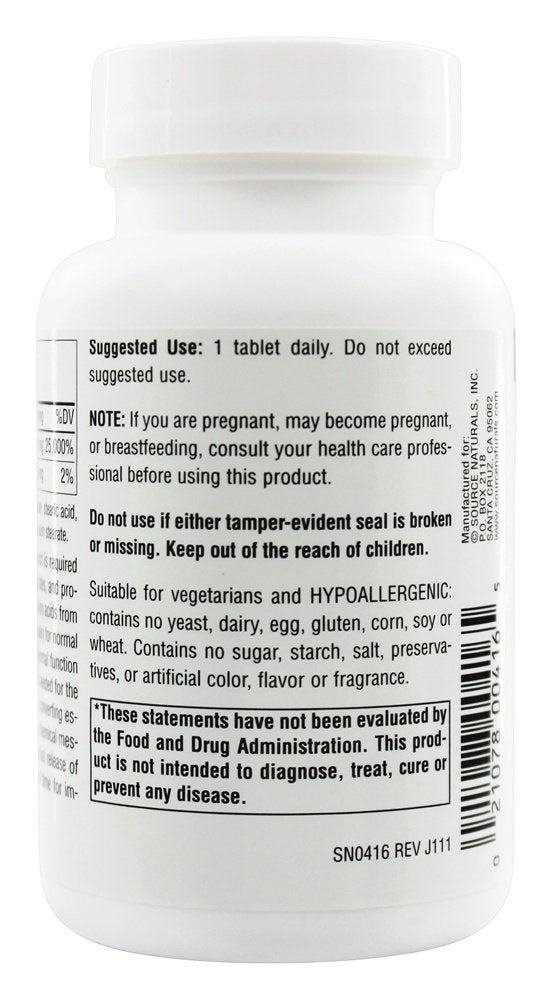 Source Naturals B-6 500 mg, 100 Count