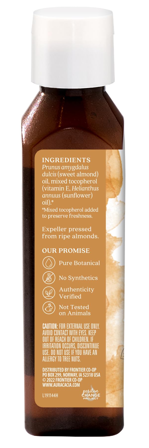 Aura Cacia Sweet Almond Skin Care Oil, 4 fl oz