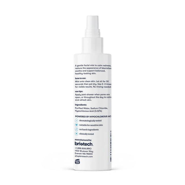 BRIOTECH Renew Toner, Hypochlorous Acid Spray, 4 fl oz, Pack of 4