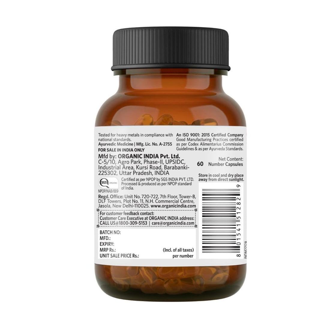 ORGANIC INDIA Neem, 60 Count