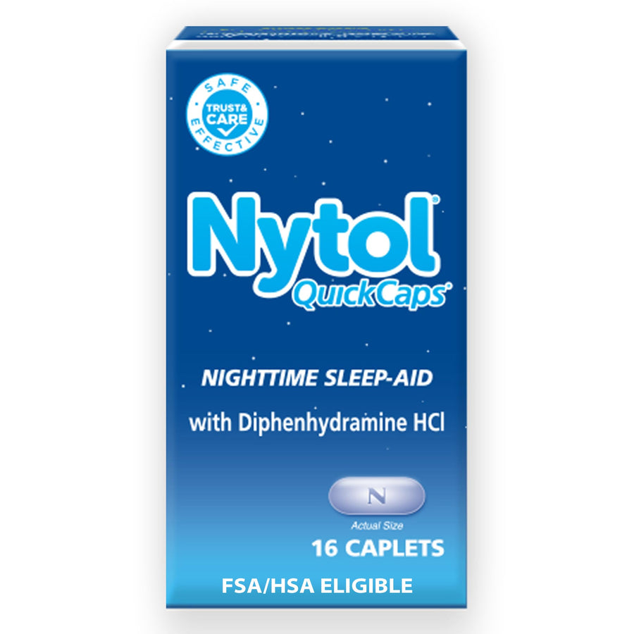 Nytol Rapid Release Capsules, 16 Count