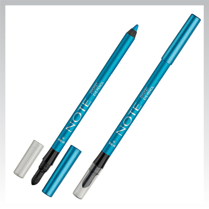 NOTE Cosmetique Smokey Eye Pencil, 05 Sky Blue, 0.04 oz
