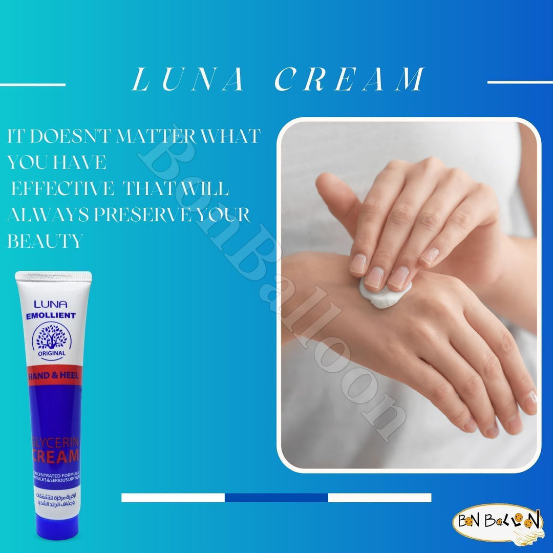 Luna Emollient Hand & Heel Cream, 1.4 oz