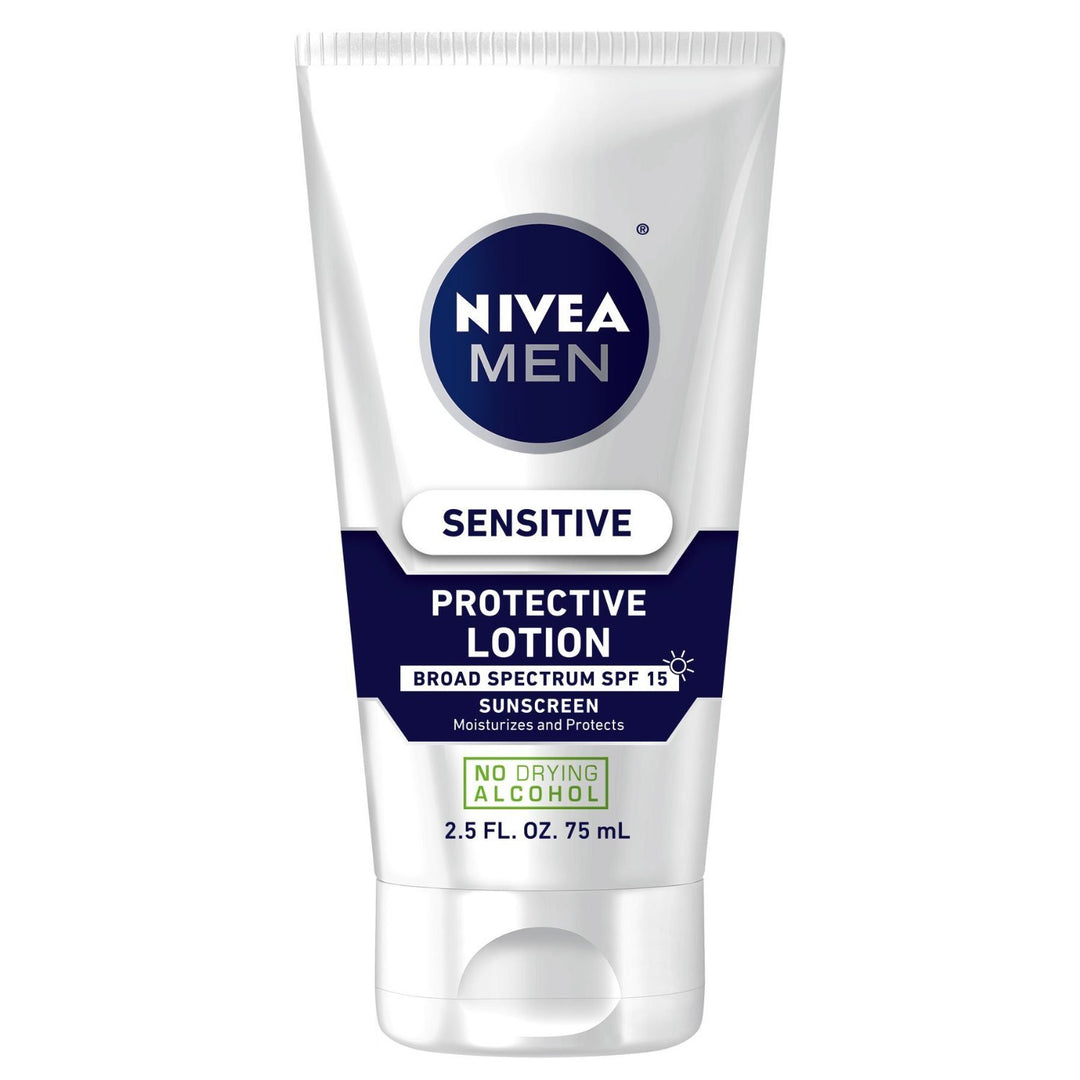 NIVEA MEN Sensitive Moisturizer, SPF 15, 2.5 oz