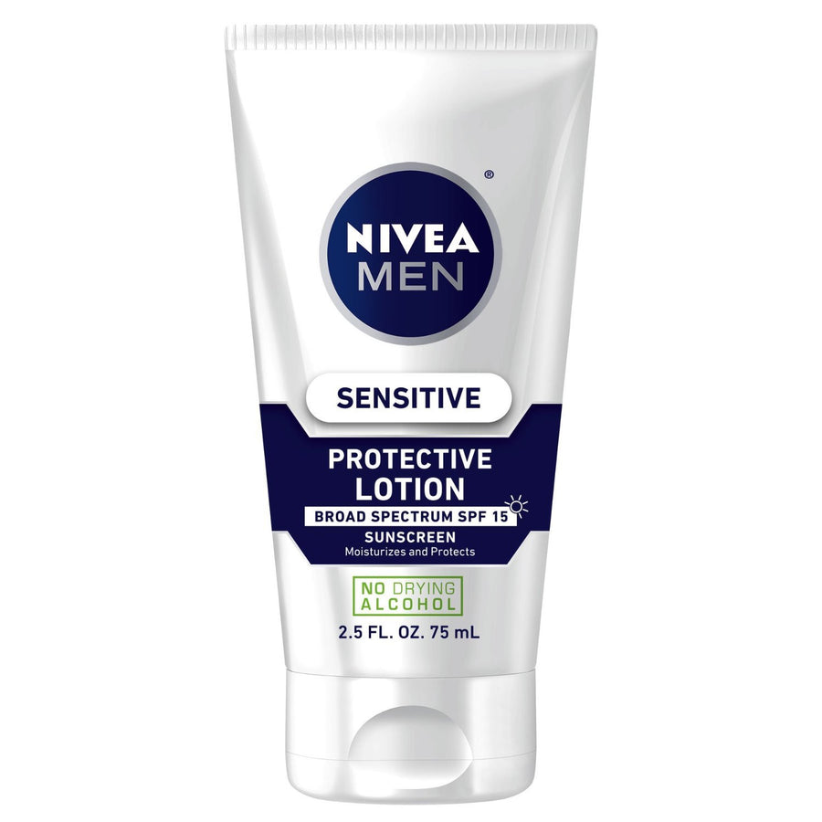 NIVEA MEN Sensitive Moisturizer, SPF 15, 2.5 oz