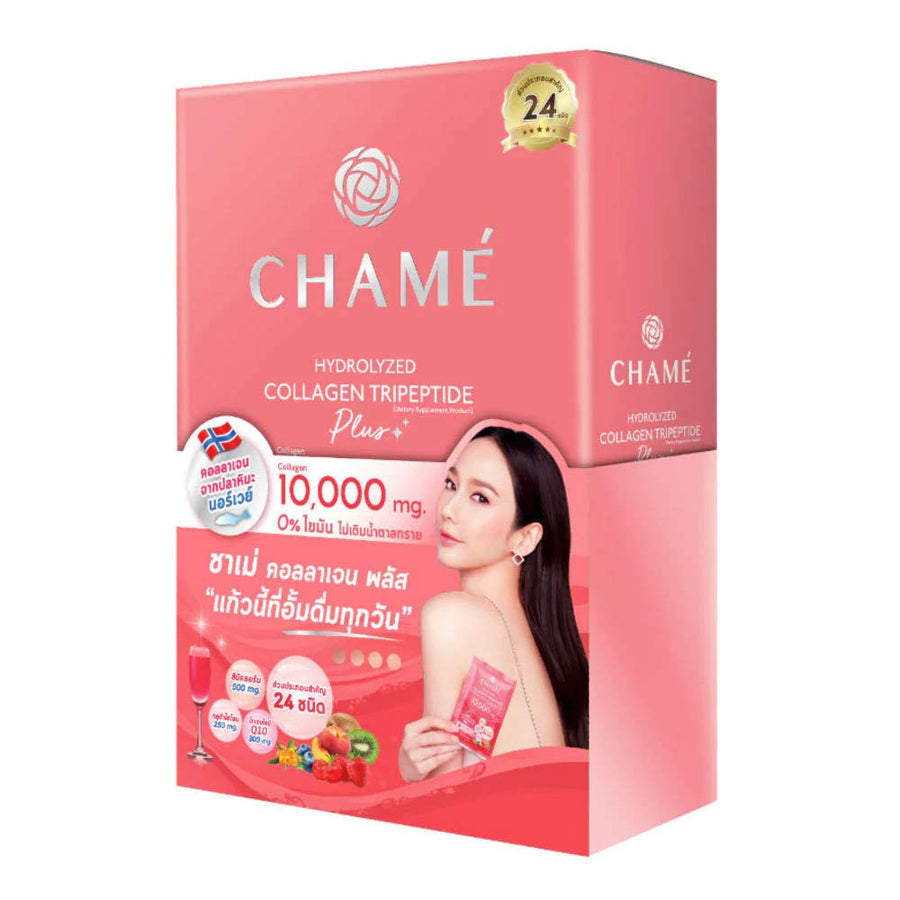TH Chame Hydrolyzed Collagen Tripeptide Plus, 10,000 mg, 10 Count