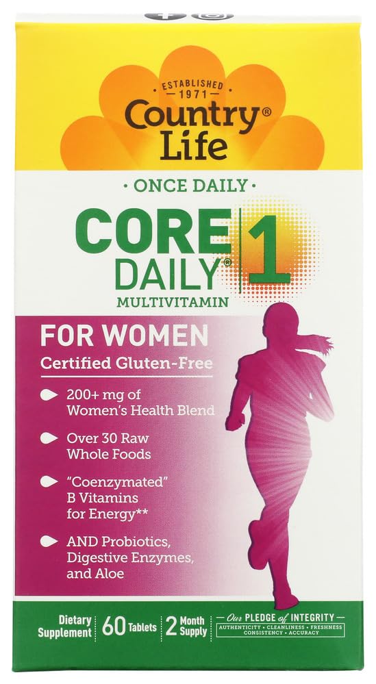 Country Life Women Core Daily 1 Multivitamin, 60 Count