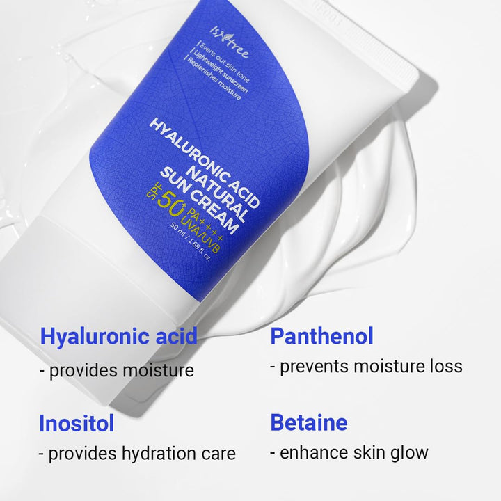 IsNtree Hyaluronic Acid Natural Sun Cream