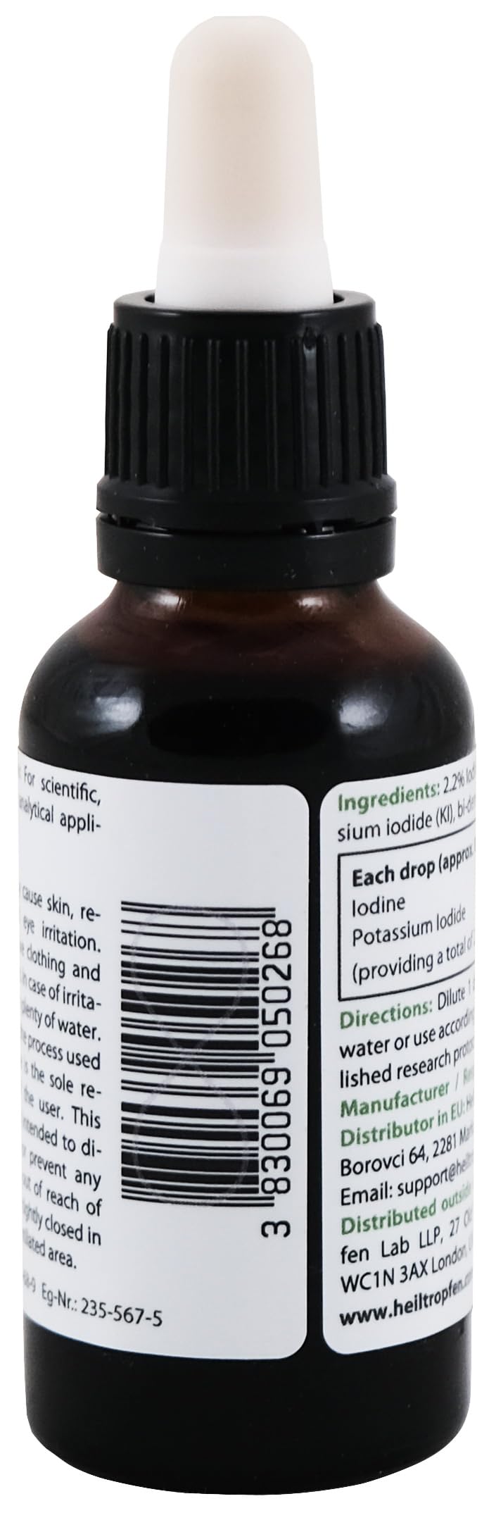 Heiltropfen Lugol's Iodine Solution, 2.2%, 30 ml