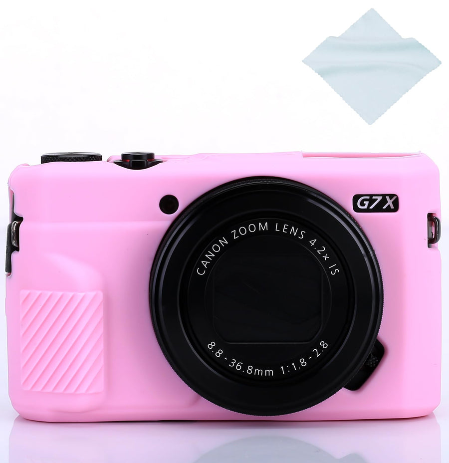 Yisau Camera Case for Canon PowerShot G7X, Pink