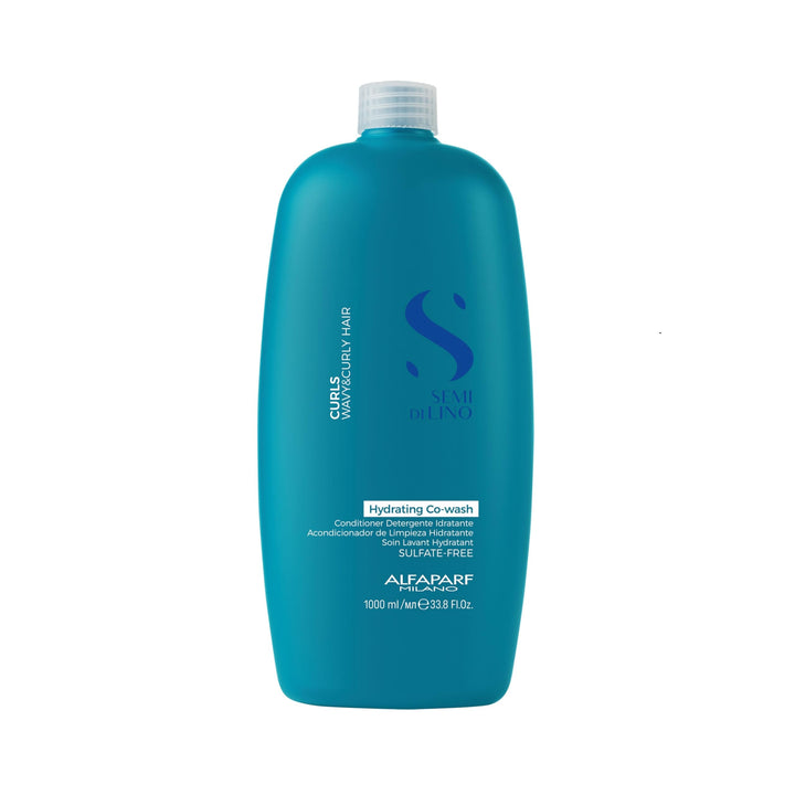 Alfaparf Semi Di Lino Curls Hydrating Sulfate Free Cowash, 33.8 fl oz