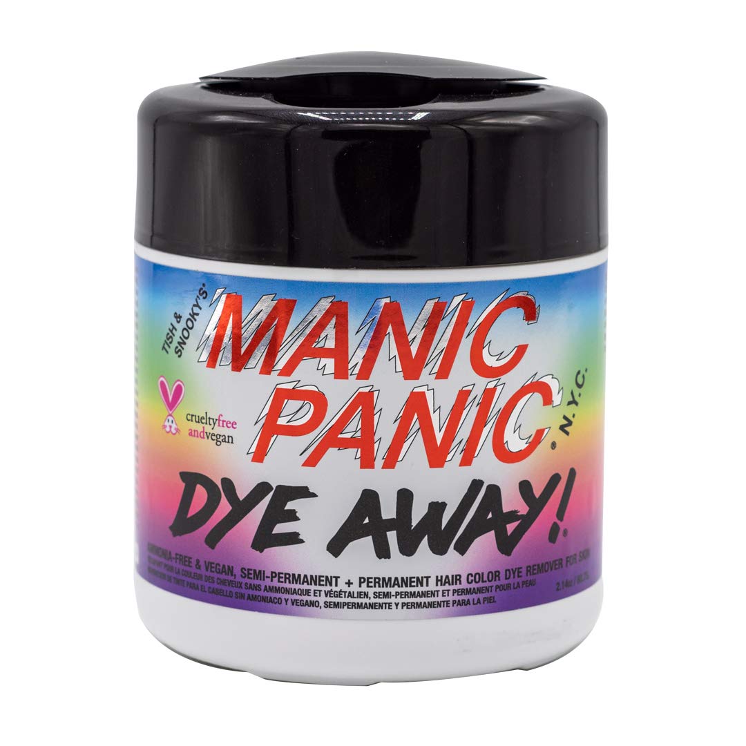 MANIC PANIC Dye Away Hair Dye Remover Wipes, 50 Count