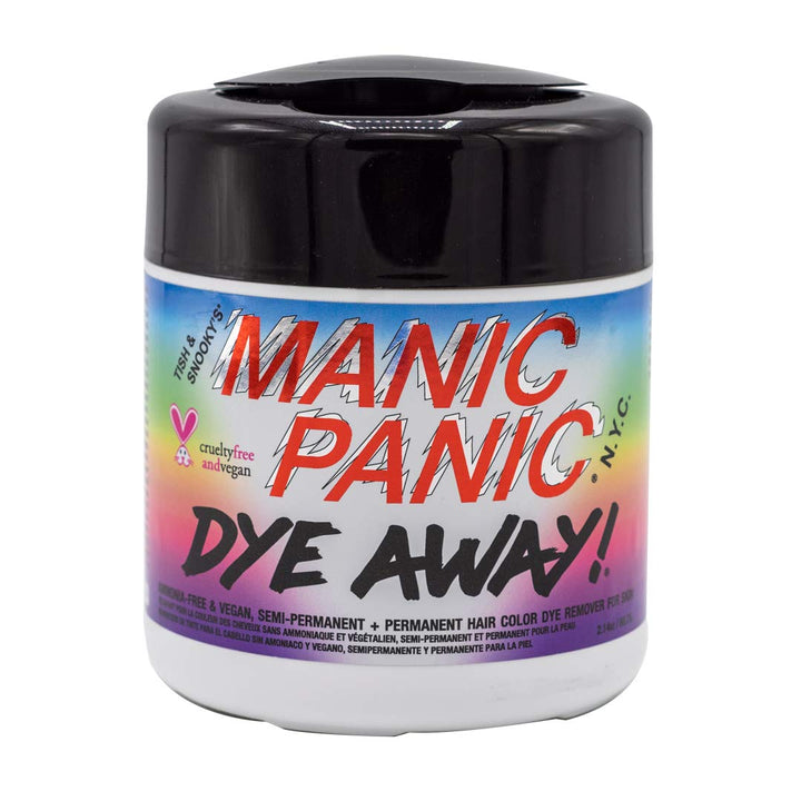 MANIC PANIC Dye Away Hair Dye Remover Wipes, 50 Count