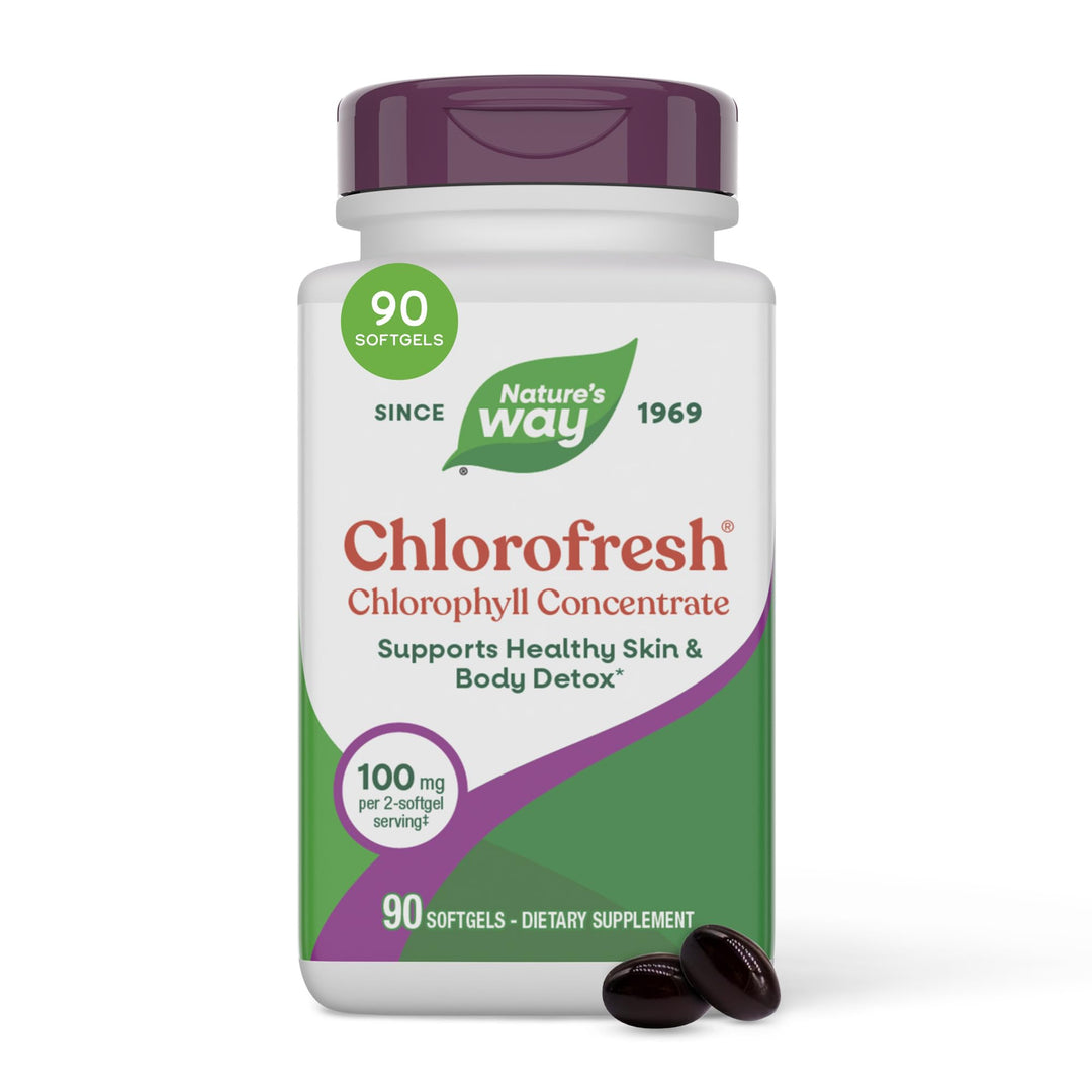 Nature's Way Chlorofresh Chlorophyll Concentrate Softgels, 90 Count