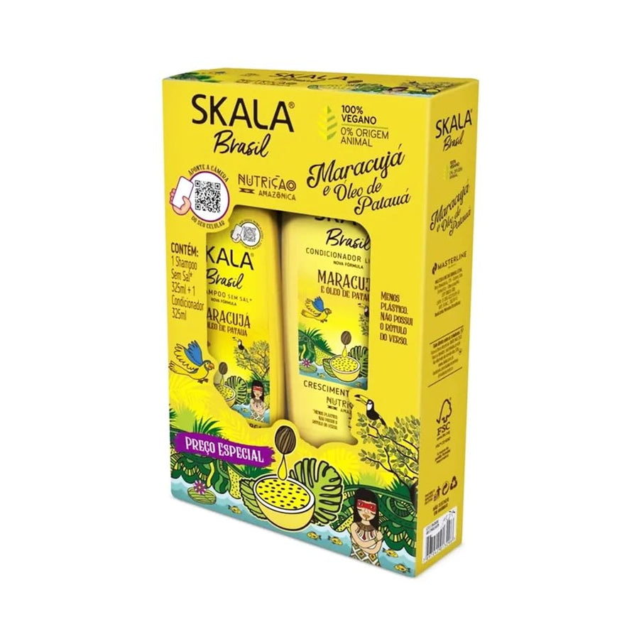 SKALA Shampoo And Conditioner Kit, Passion Fruit And Patauá, 700 ml, 2 Count