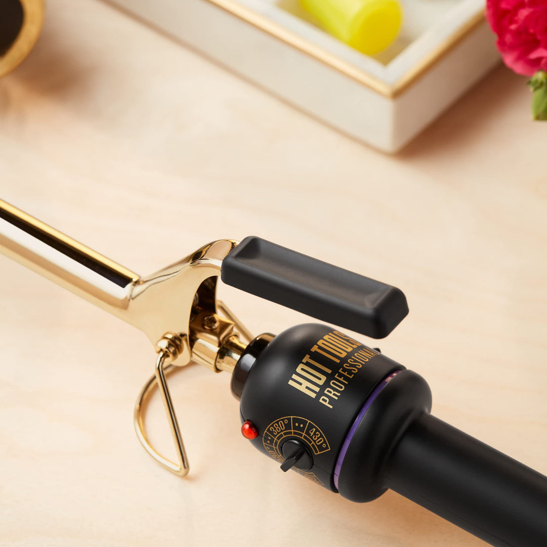 Hot Tools Pro Artist 24K Gold Curling Iron, 1/2 in